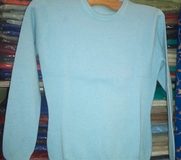 100% Ladies Round Neck Design Pashmina Sweater