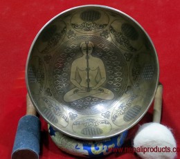 7 Metal Special Kundalini Carving Singing Bowl
